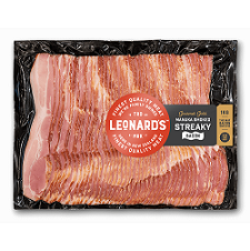 Gourmet Free Farmed Streaky Bacon 1kg