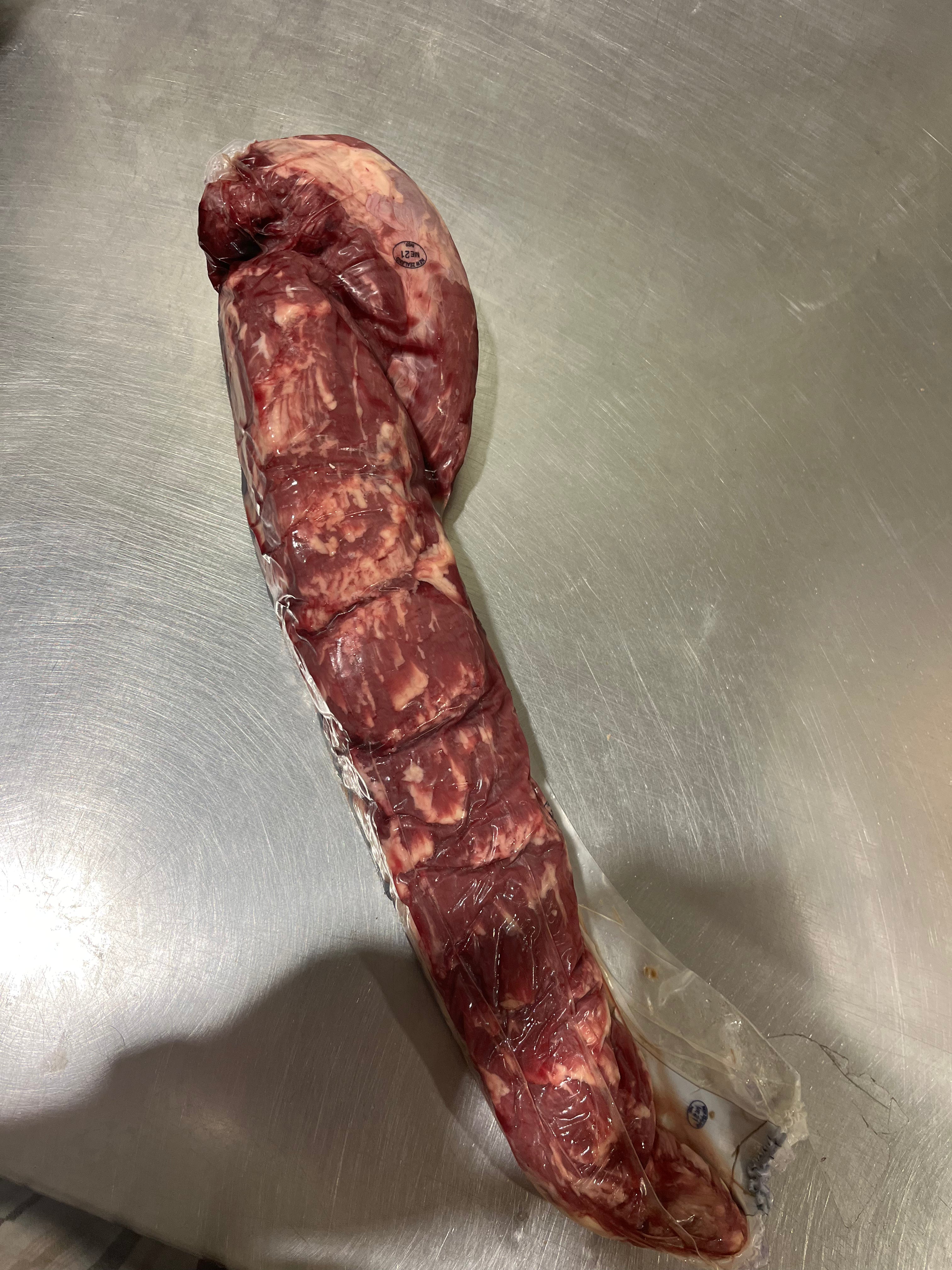 Grass Fed Beef Whole Eye Fillet - Prices vary by weight.